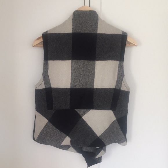 Gap Wool Plaid Vest - Picture 2 of 3